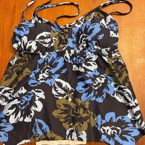 Kona Sol floral tankini - M